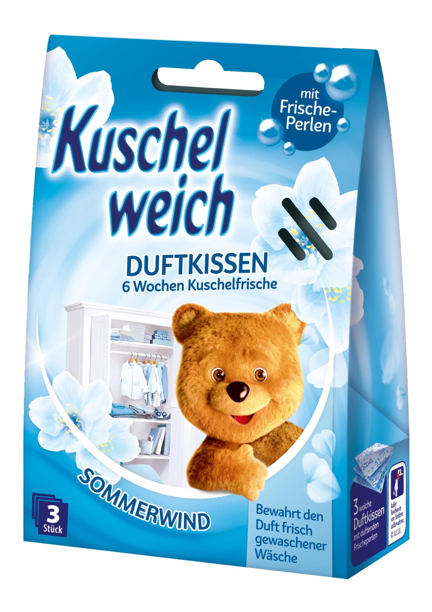 🌸 Sommerwind Kuschelweich Duftsäckchen 🌿 Duftkissen mit Frische Perlen