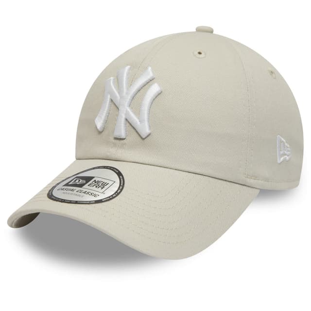 🧢 New Era New York Yankees MLB League Essential Stone 9Twenty Casual Classics Cap Einheitsgröße Beige 🧢