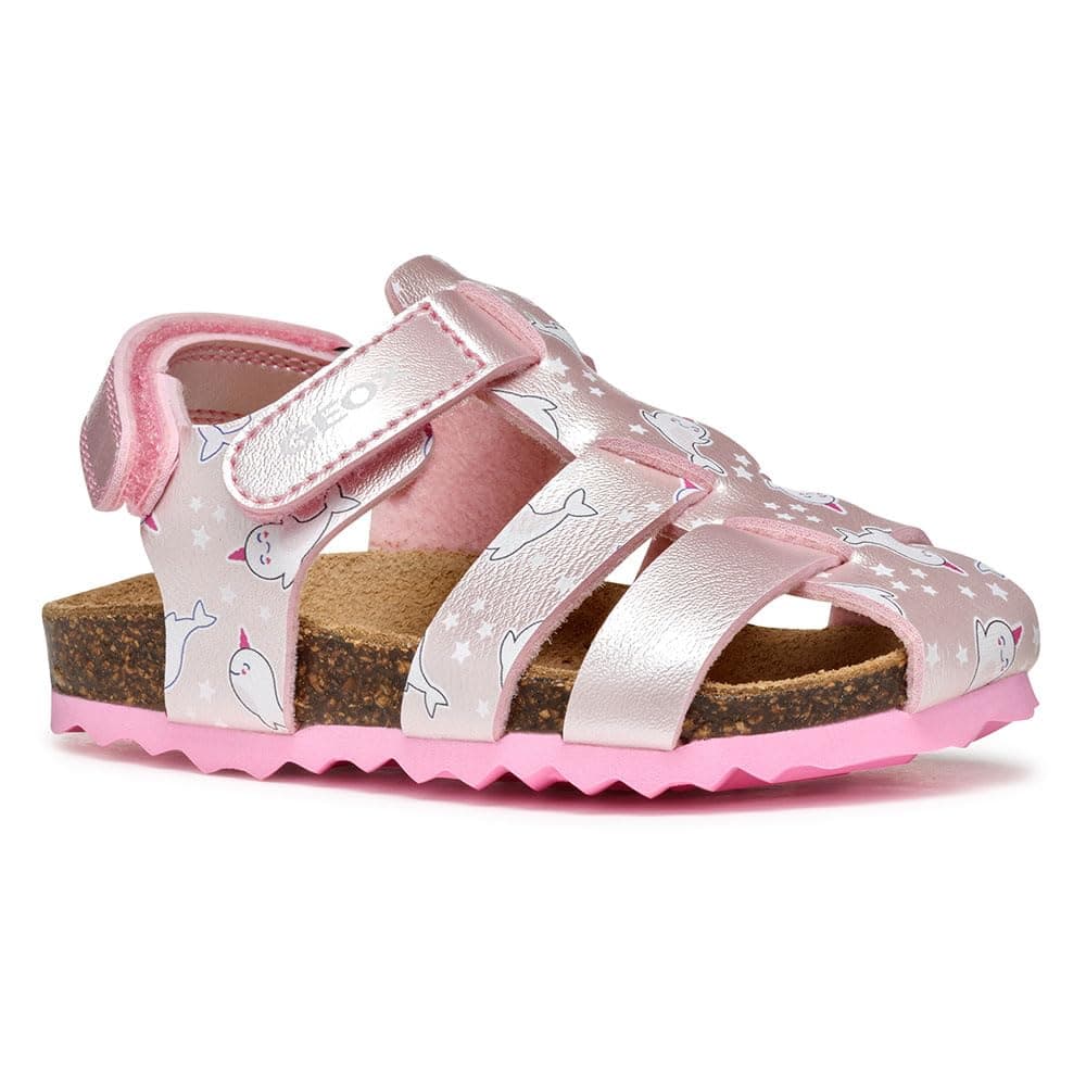 🌸 Geox Mädchen B Chalki Girl Sandal 26 EU Light Pink 🌸