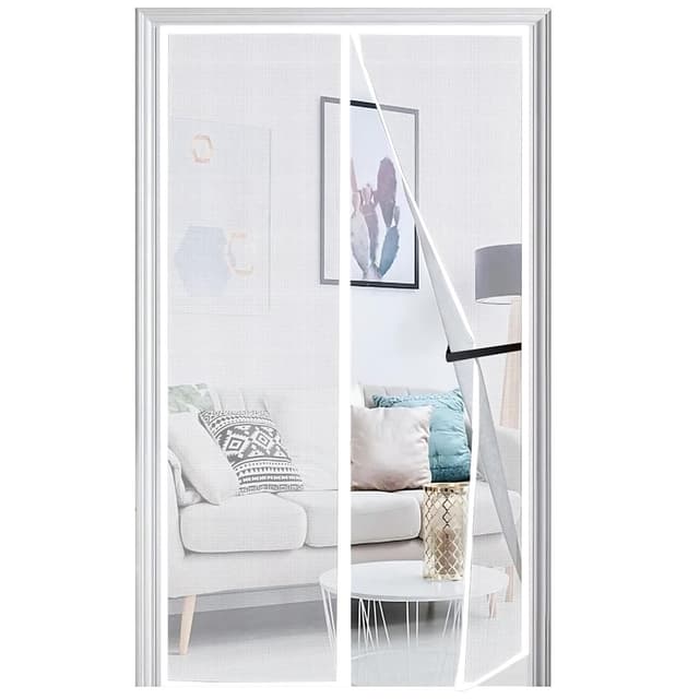 🪰🚪🔒 Panngu Fliegengitter Balkontür Magnet 80x200cm | Insektenschutz Tür