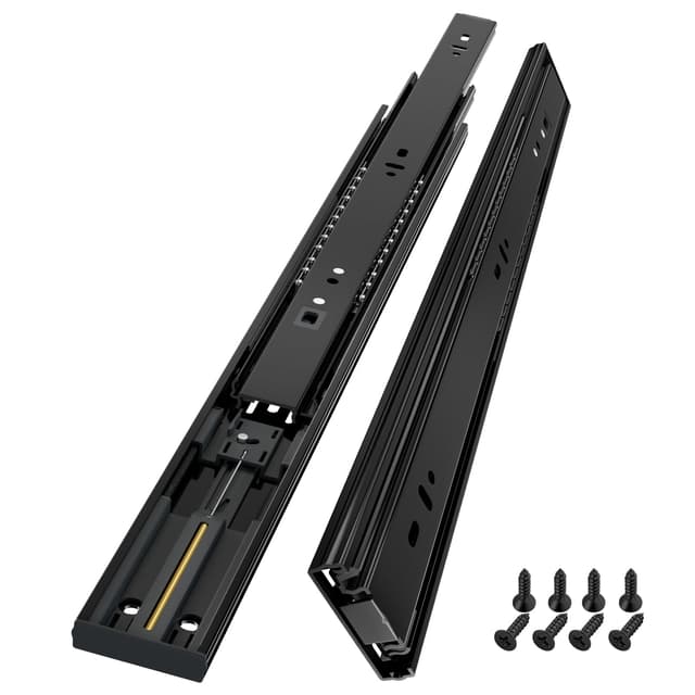 🌟 Super Angebot! AOLISHENG Schubladenschienen Vollauszug Softclose 450mm Küche Auszugsschienen 🌟