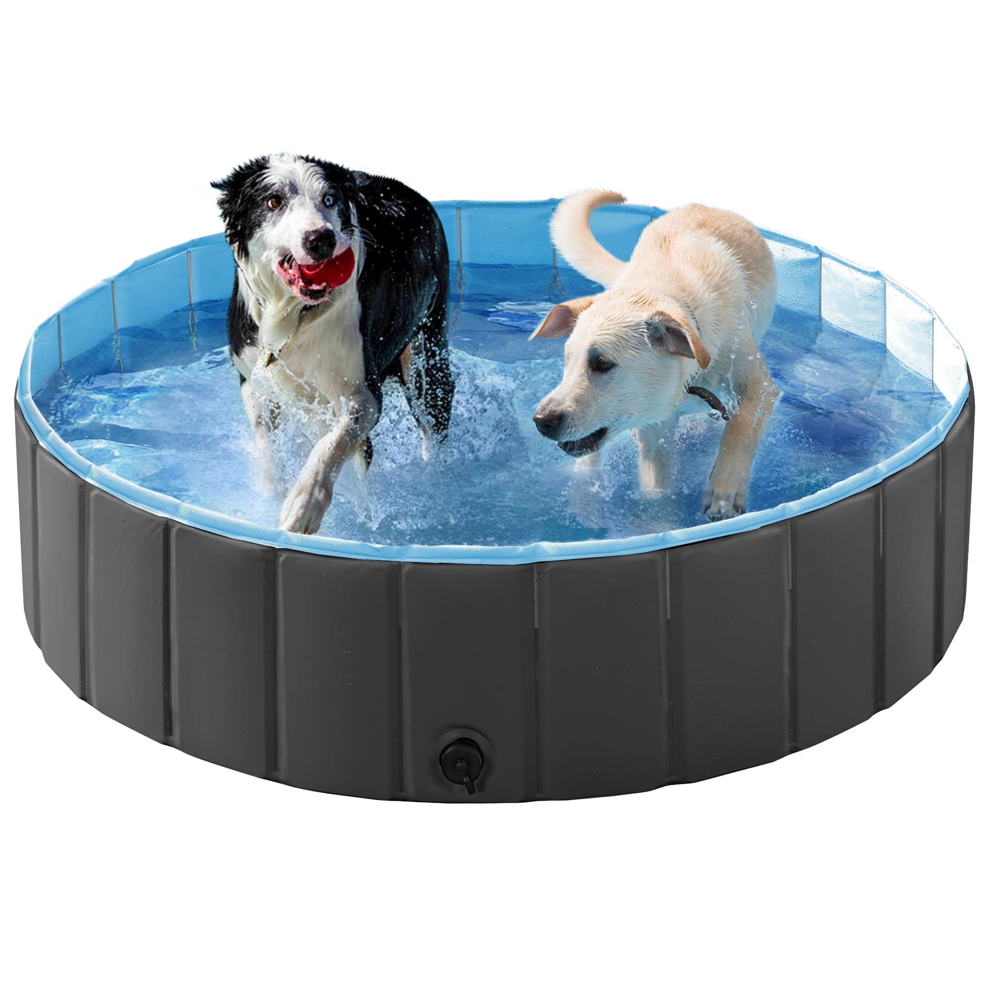 🐶 Yaheetech Hundepool für Hunde - Swimmingpool 120 x 30 cm 🌊🐾