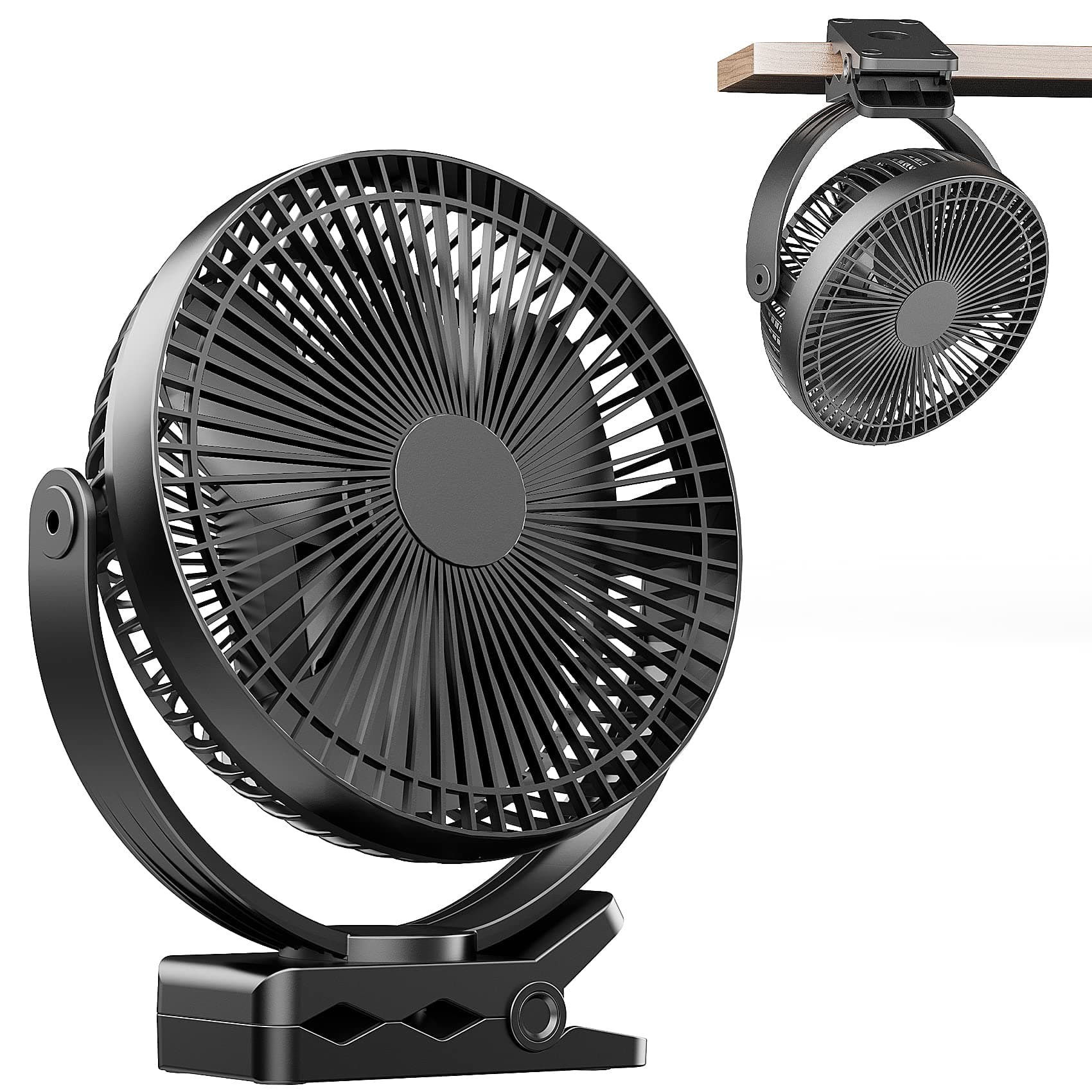 🌬️ ATEngeus USB Ventilator | Handventilator USB Mini Ventilator 4 Geschwindigkeiten