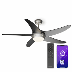 🌬️💡 Klarstein Bolero Deckenventilator Mit Beleuchtung – Smart App & Fernbedienung
