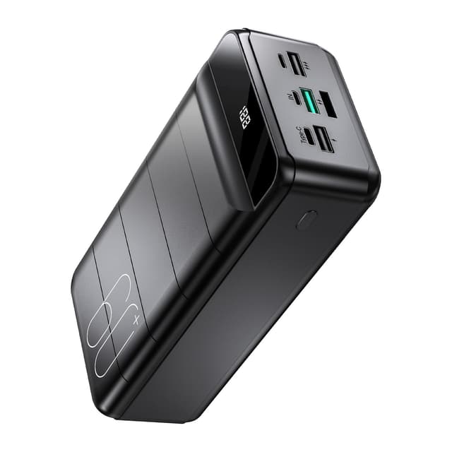 XXL Schwarz Powerbank 60000mAh 📱🔋
