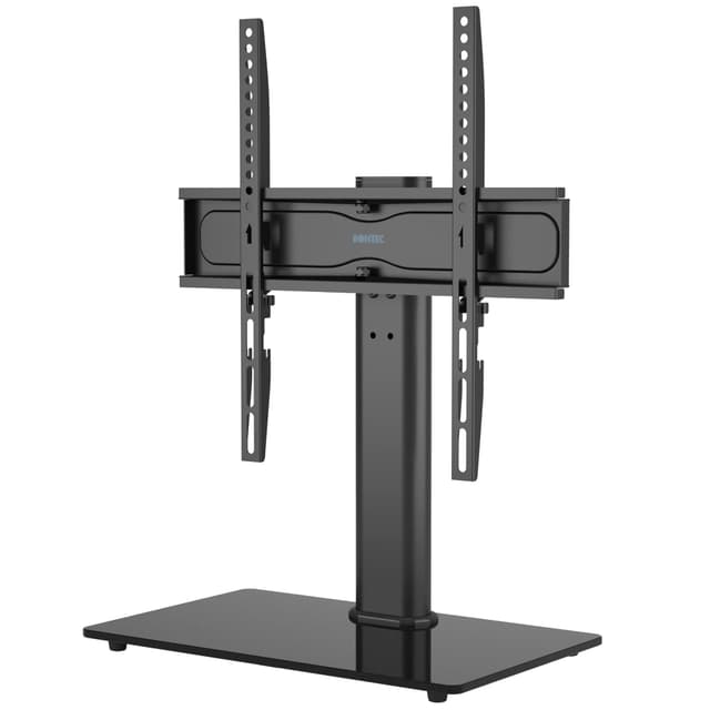 📺 BONTEC TV Ständer Höhenverstellbar, Schwenkbar Fernsehständer für 24-60 Zoll LCD LED OLED Fernseher