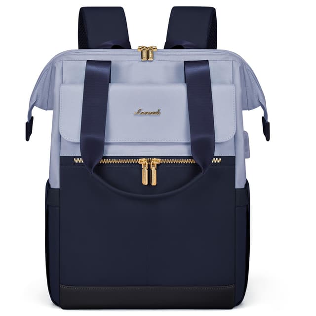 🎒 LOVEVOOK Rucksack Blau: Moderner Laptop Schulrucksack