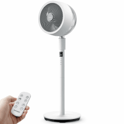 🌀🌬️ Berssen Standventilator leise 25dB 3D Oszillation DC Motor 68/100cm Höhenverstellbar 🌪️