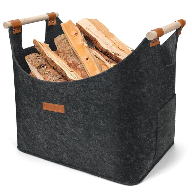 🔥 XL 60L Holzkorb für Kaminholz 🪵😍