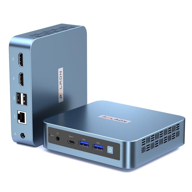 🚀 PELADN Mini-PC | 12. Gen Alder Lake-N100 | 8GB+256GB | Win 11 Pro