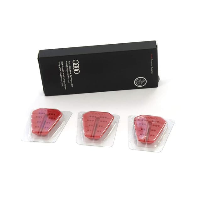 Audi 81A087009A Nachfüllpack Duftspender Singleframe rot, mediterran 🚗