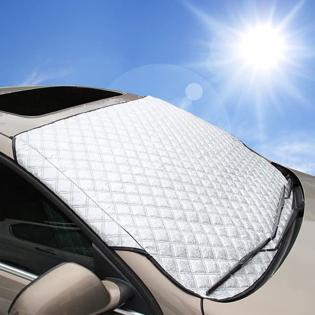 🌞 BEEWAY Sonnenschutz Auto Frontscheibe - Windschutzscheibenabdeckung 🚗