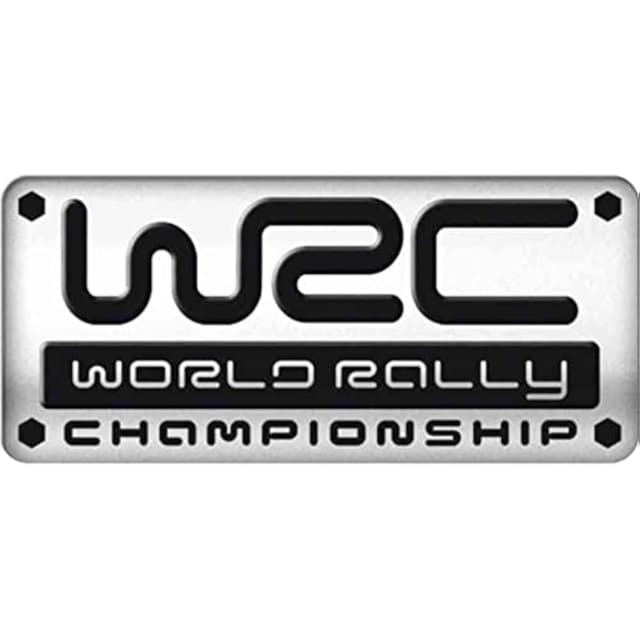 Avisa Aluminium Embleme/Logo - WRC - 5,5x2,5cm ✨🚗