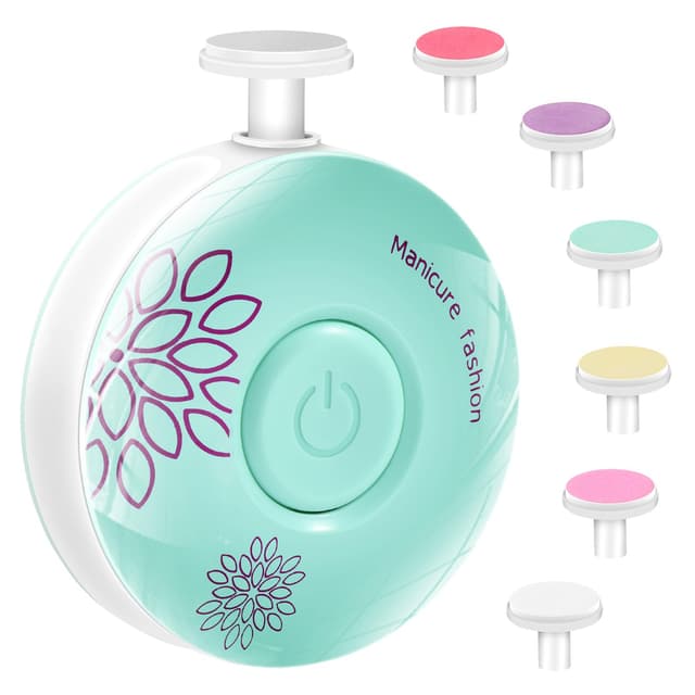 Blendura Elektrische Nagelfeile Baby, 6 In 1 Elektrische Nagelfeile für Kinder 👶