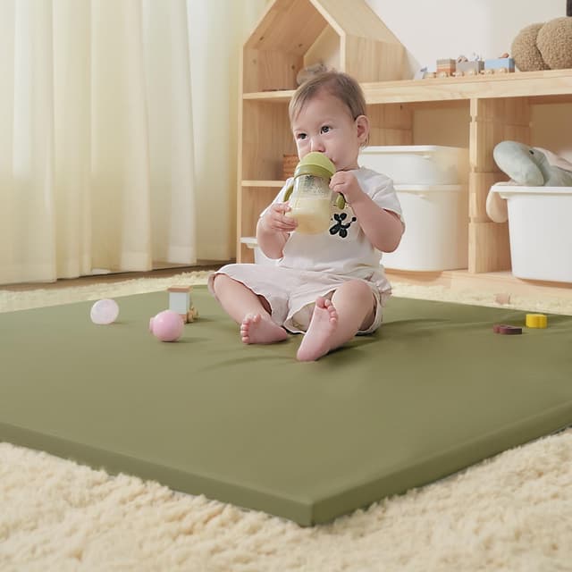 Joypony 120x120x3 cm Extra Dick Spielmatte Baby/Krabbelmatte Baby