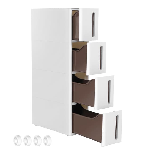 🌟 SONGMICS Nischenregal mit Rollen 🛒 Rabatt: 26%! 🎉