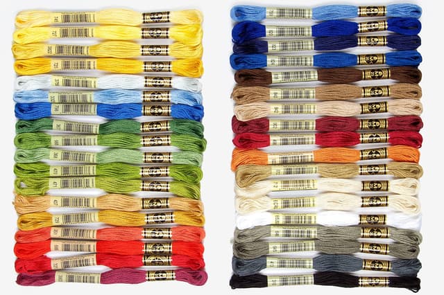 🧵 DMC - Mouliné Garnpack Heimdekorationen 8.7-Yards mehrfarbig 🎨