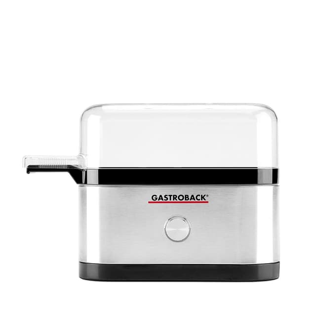 🥚🍳 GASTROBACK Mini Eierkocher 3 Eier inkl. Eierpiekser Eierstecher - Egg Boiler / Egg Cooker - Eierhalter zum Kochen