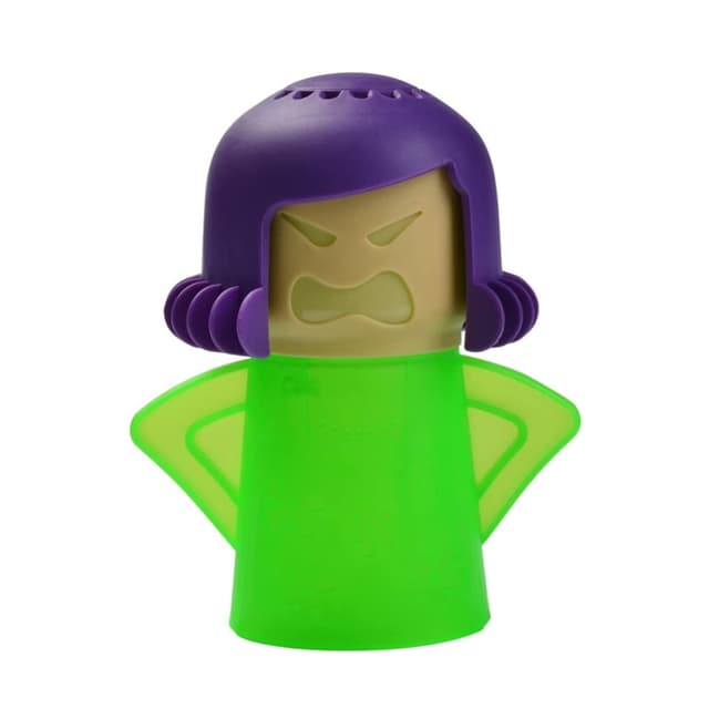 🌪️🧼 Mikrowellenreiniger Angry Mama - Reinigen Sie Ihre Mikrowelle leicht und umweltfreundlich! 🍽️