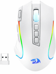 Redragon M612 PRO RGB Gaming Maus 8000 DPI - Weiß 3-Modi Weiß 😎🎮