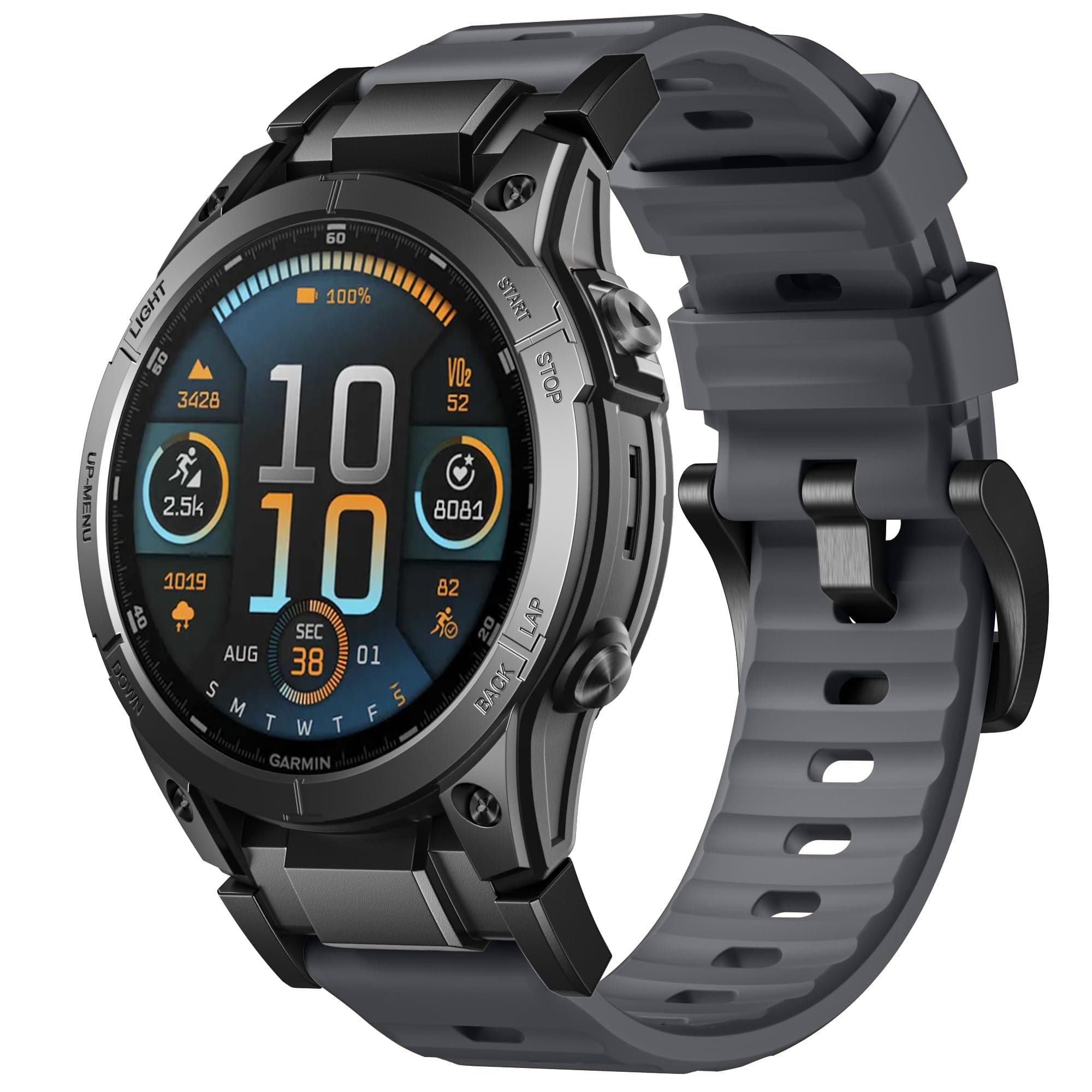 Bandletic Kompatibel mit Garmin Fenix 7 Armband - für Fenix 8/E 47mm/7 Pro/6/6 Pro/5/5 Plus Armband
