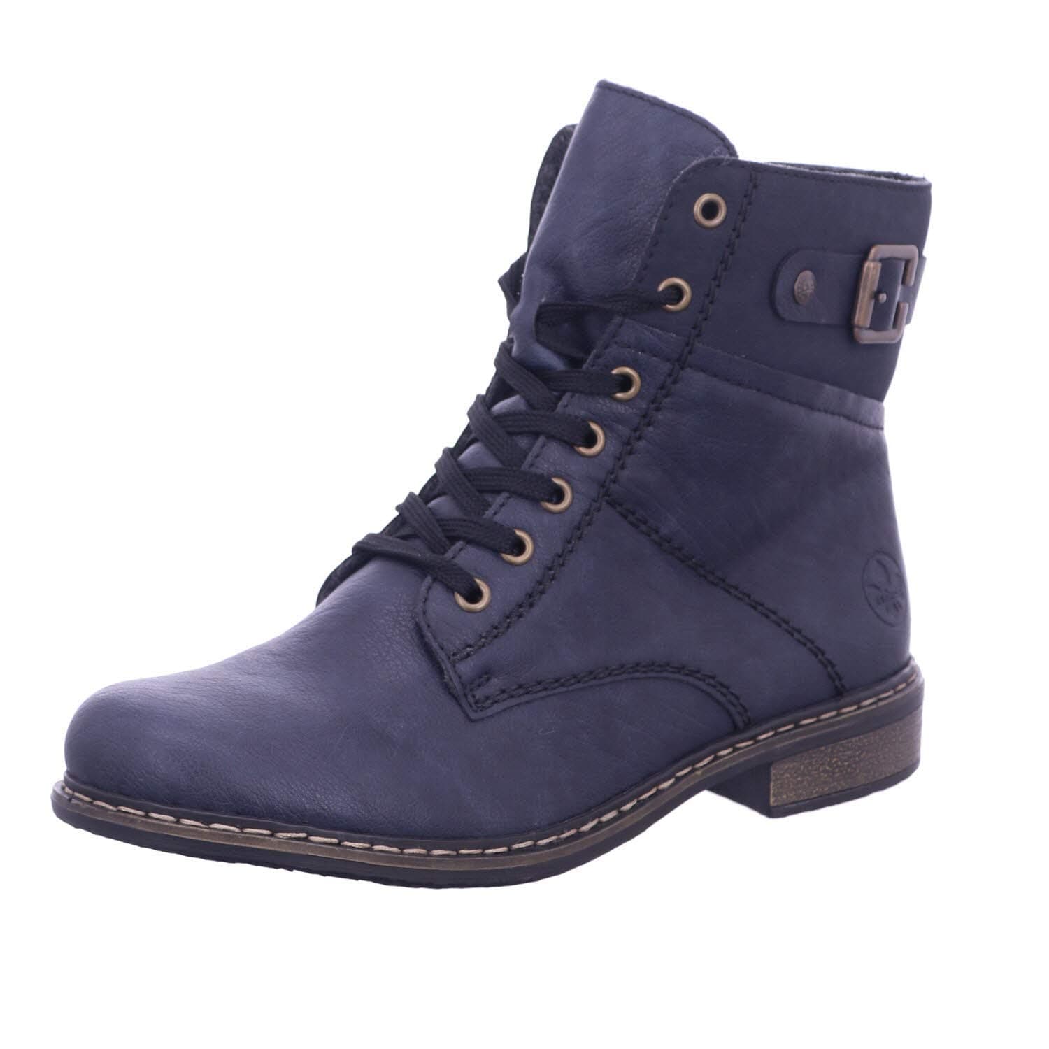 🔥 Super Angebot! Rieker Damen 71242 Stiefelette 42 EU Blau