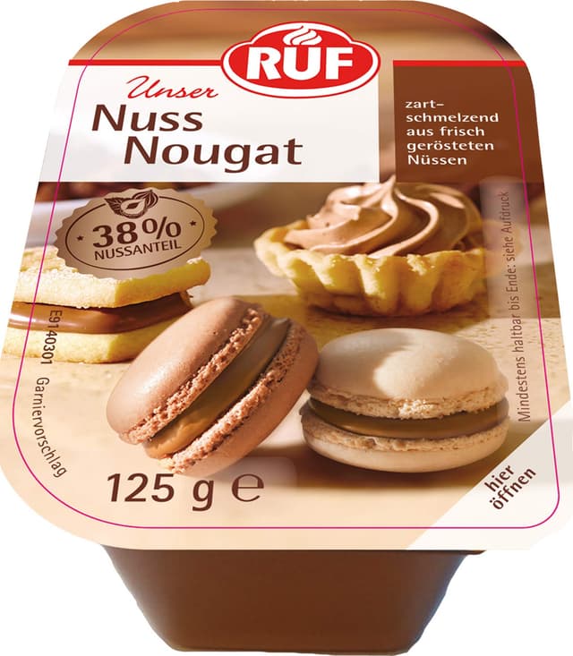 RUF Nuss Nougat - Intensiver Nussgeschmack für einzigartige Kreationen 🌰🍫