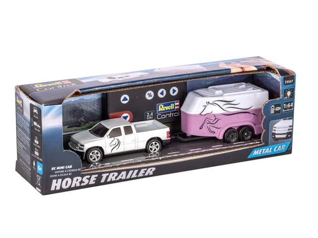 Revell Control I Mini RC Car mit Pferdeanhänger | Maßstab 1:64 | Realistisches Design 🐎🚗