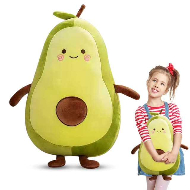 KIPIDA Avocado Plüsch Spielzeug, 45cm Kissen 🥑🎁