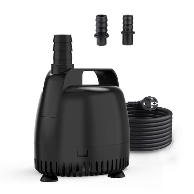 Hygger Aquarium Wasserpumpe,3500L/H Tauchpumpe mit 2 Düsen 🐠🌿