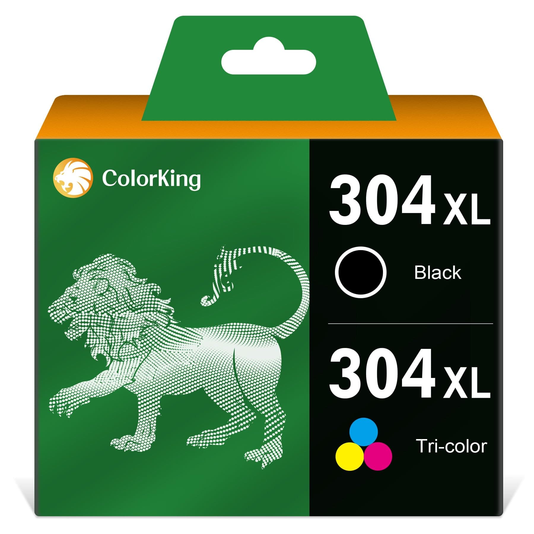 ColorKing Wiederaufbereitet 304XL Patronen Kompatibel für HP 304 Druckerpatronen