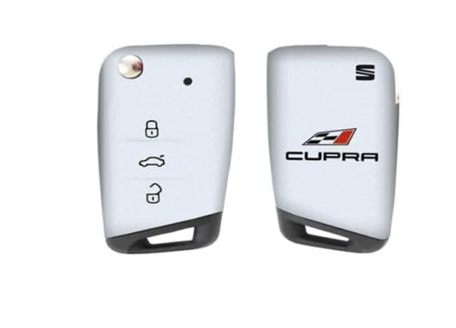 🔑🚗 Seat 000087013AJ Schlüsselcover Cupra Design Schlüsselkappe Zündschlüsselblende Angebot! 🚗🔑