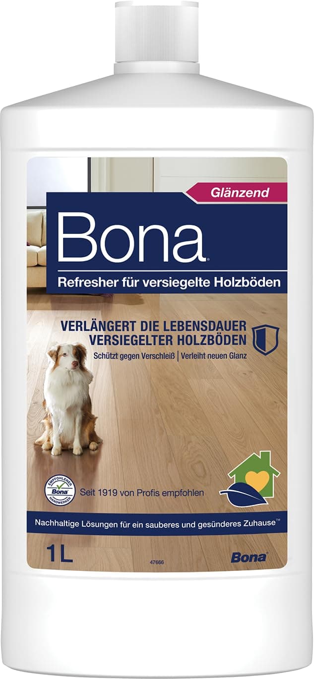 🌟 Super Deal! BONA Parkett Refresher, Weiß, 1L 🌟
