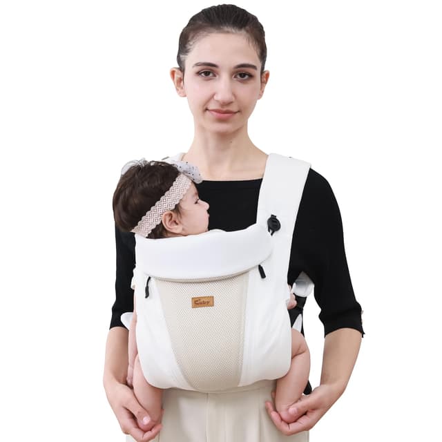 CUBY Sommer Babytrage für Neugeborene zu Kleinkinder 🌞👶