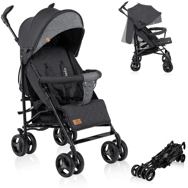 🦁👶 LIONELO Irma Kinderwagen bis 15 kg - Leichter moderner Kinderwagen!