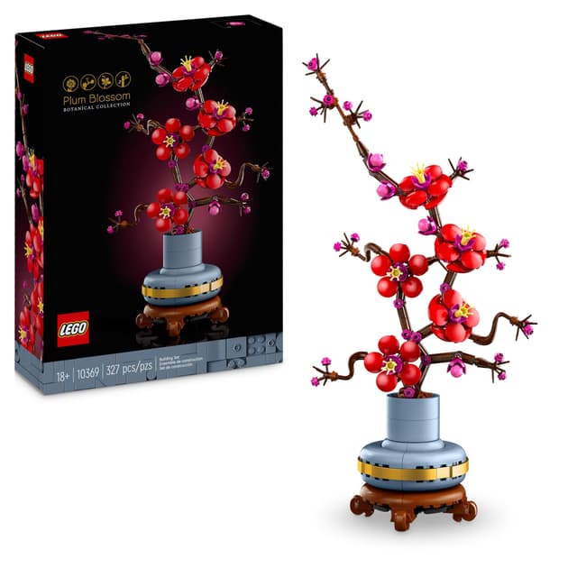 LEGO Botanicals Pflaumenblüte - Kreatives Bauset für Erwachsene 🌸