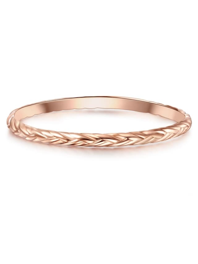 GLANZSTÜCKE MÜNCHEN Damen Ring 925/- Sterling Silber rosévergoldet 18 Karat Silberring