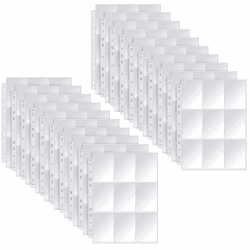 🃏 Sammelkarten Hüllen 720 Pockets - Transparent & Wasserdicht 🏆 Angebot bei HelloDeals