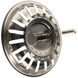 Blanco 119146 Siebkörbchen 7,9 cm | 3,5" | mit Zapfen für Exzenter-Bedienung ⭐ | 18 Ablauf-Schlitze 🔄 | Original-Ersatzteil 🔧 | Edelstahl Einfarbig 🌟 Angebot bei HelloDeals