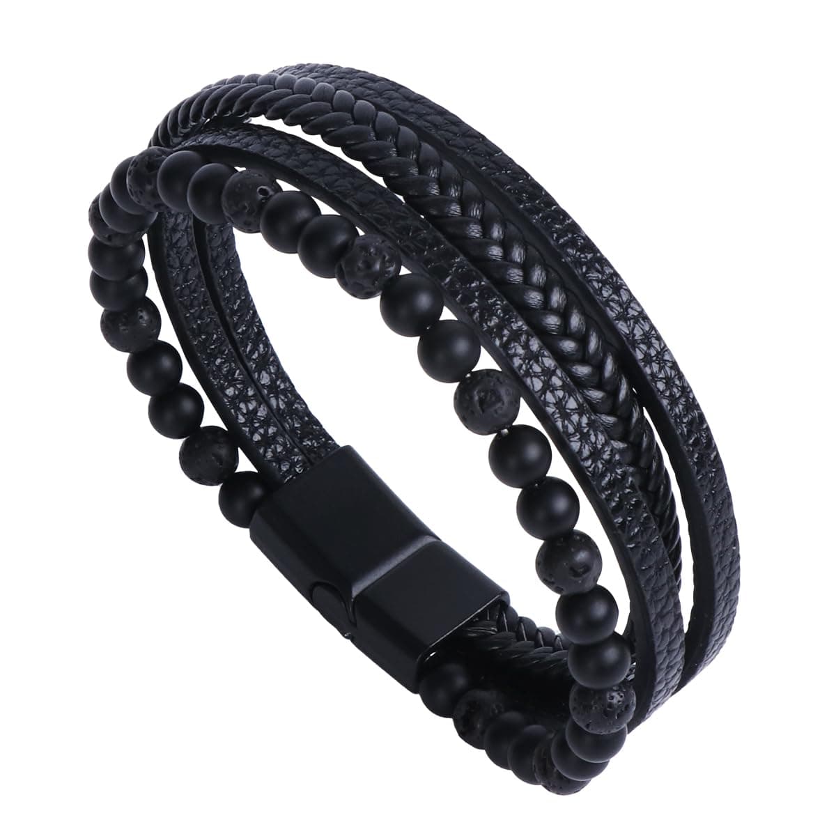 ALXBSONE Leath Lederarmband für Männer 🦁🔗