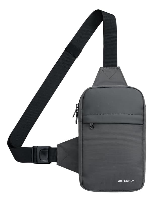 WATERFLY Umhängetasche Crossbody Brusttasche Schultertasche 🎒🔝