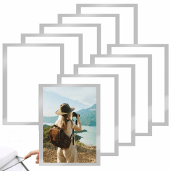 🌟🖼️ UEPOA Magnetrahmen, 10 Stück Aufklappbarer Diamond Painting Bilderrahmen A5