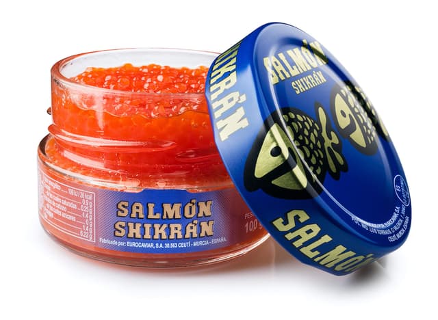 Eurocaviar - Shikran - Geräucherte Lachskaviarperlen 100 g 🐟🌟