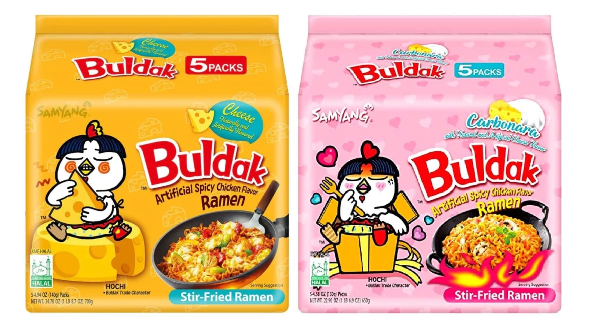 🔥🍜 SAMYANG Hot Spicy Chicken Ramen Buldak Mix 2 x 5 Stück 🍜🔥