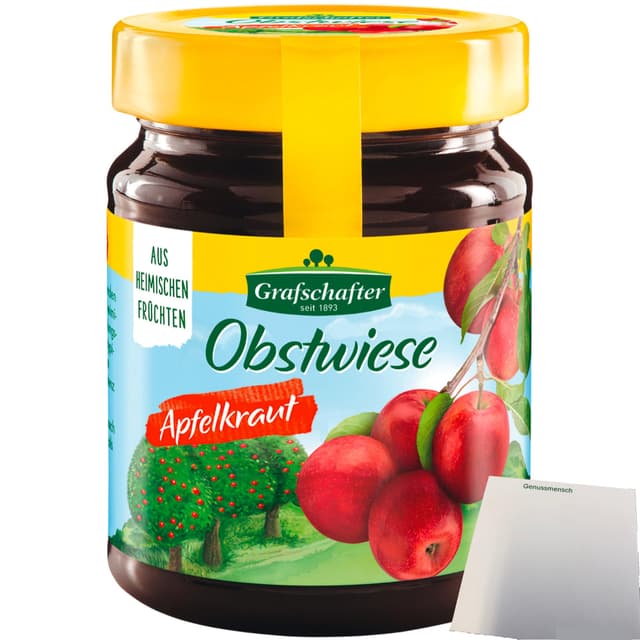 🍎🍞 Grafschafter Obstwiese Apfelkraut fruchtig-frischer Brotaufstrich Deal! 🍞🍎