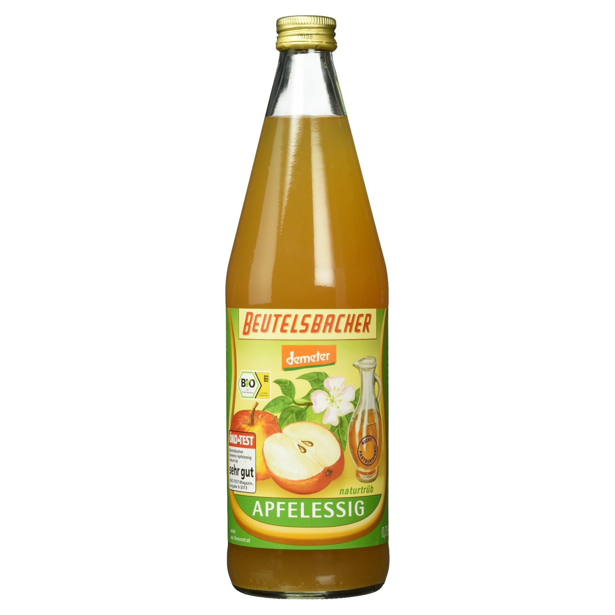 🍎 Beutelsbacher Bio Apfelessig Naturtrüb, 750ml 🌿