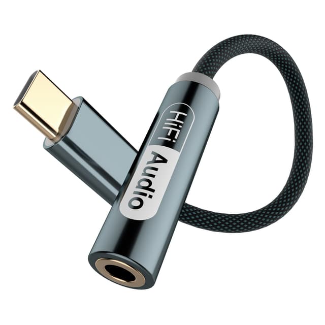 YISH Adapter USB C auf Klinke mit DAC Chip 🎧📱