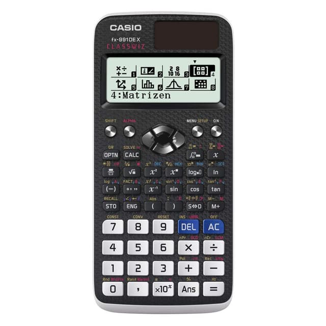 🧮 Casio FX-991DE X ClassWiz Wissenschaftlicher Taschenrechner 🔢📊