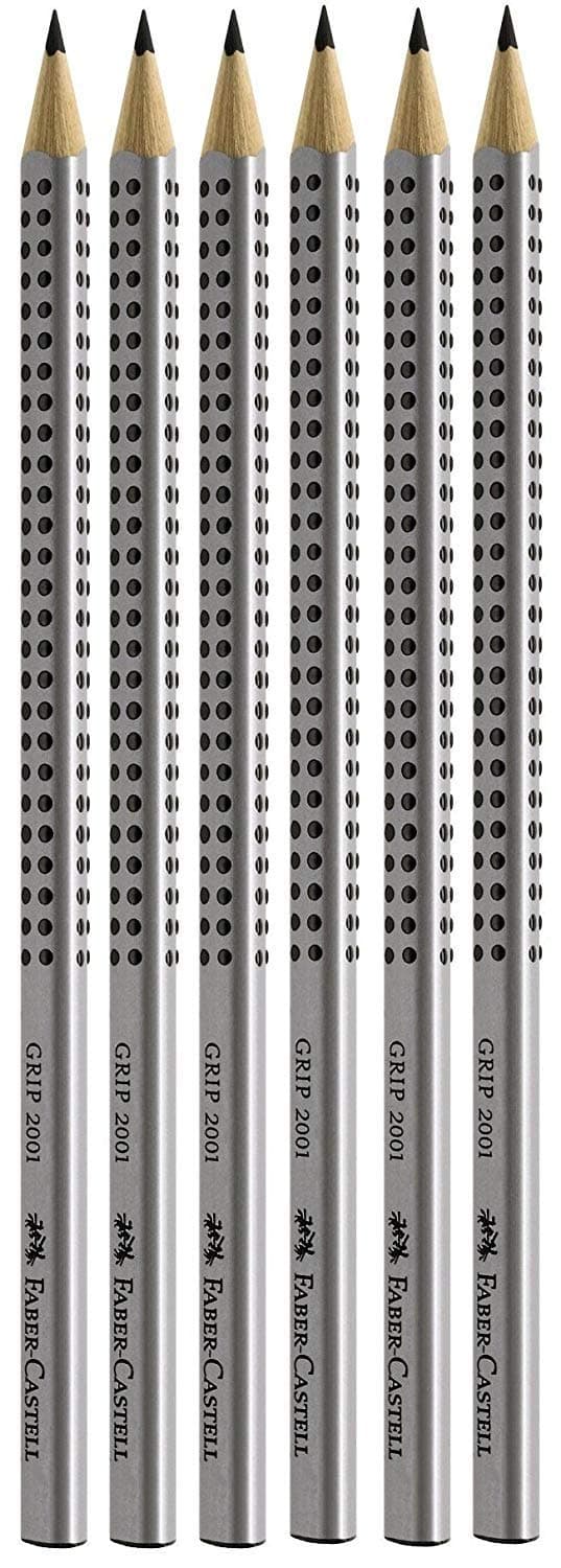 🌟 Super Deal! FABER-CASTELL 117697 - 6 Bleistifte GRIP 2001 🌟