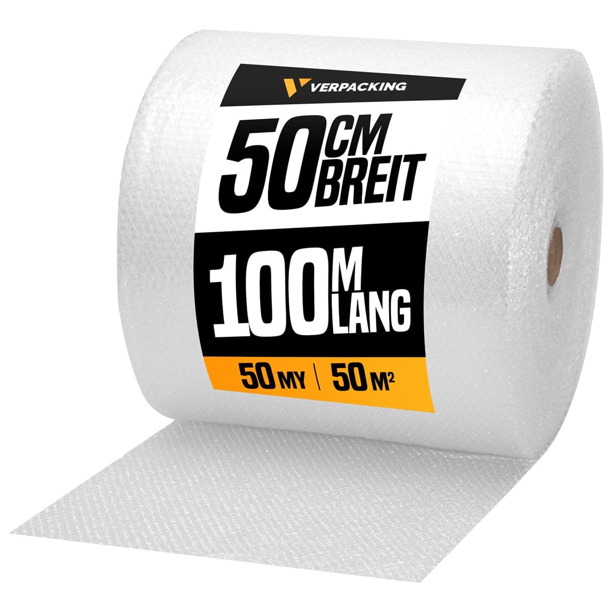 Verpackung Luftpolsterfolie 100 m lang 📦 Noppenfolie Knallfolie Blisterfolie Polstermaterial Füllmaterial für Kartons